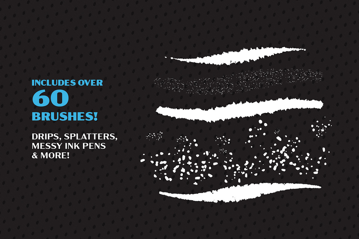 All-Star Inks Procreate Brushes, a Brush Add-On by Tim Hankins Design (Photo 3 of 5)
