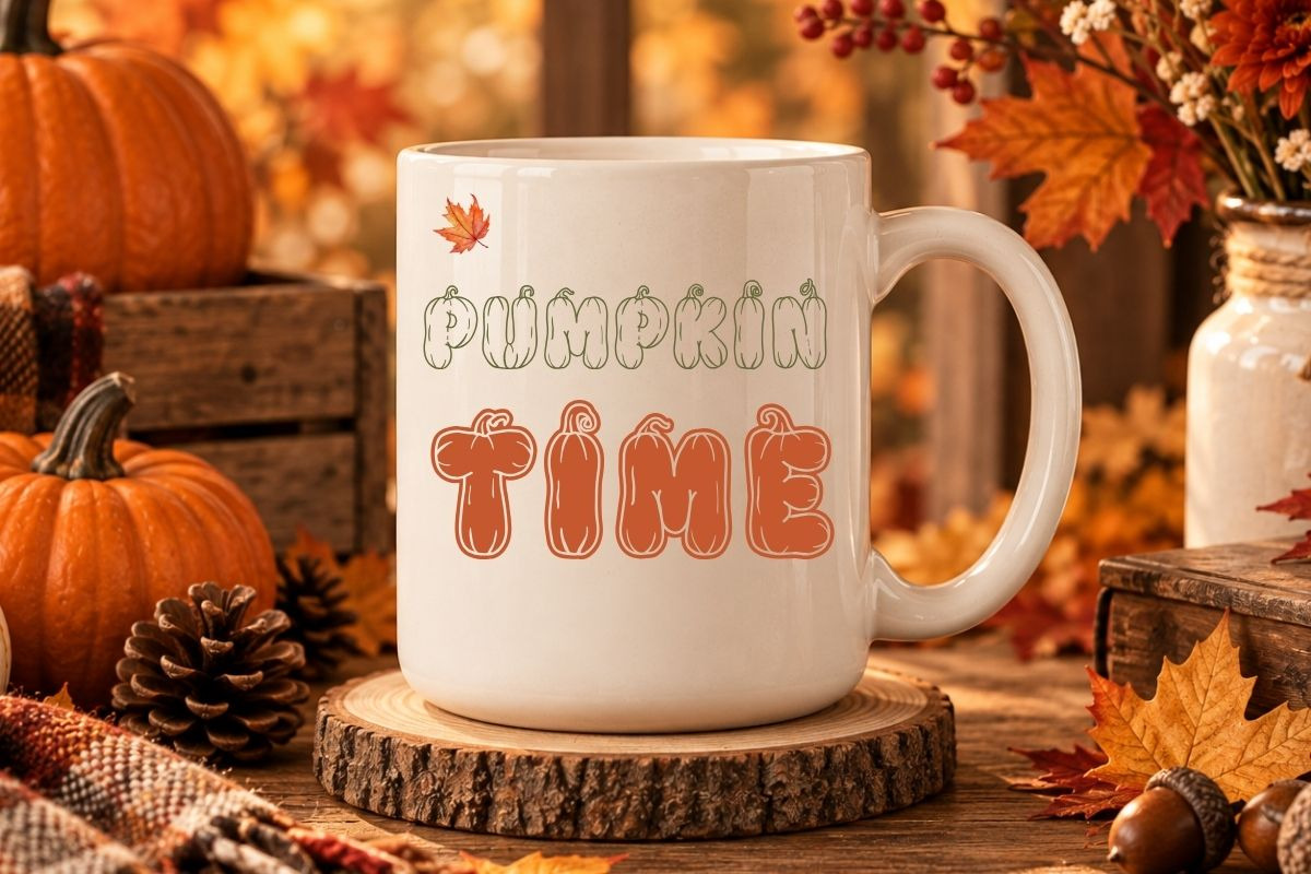 Pumpkin Garden - Autumn Font, a Symbol Font by AnningArts (Photo 3 of 6)