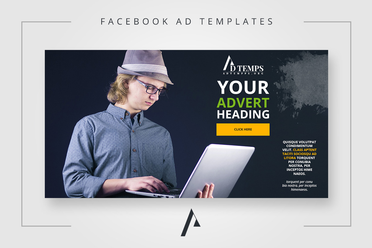 Facebook Ad Template Pack 02, a Social Media Template by pmvch (Photo 20 of 21)