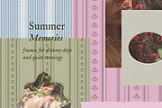 COTTAGECORE Embossed Papers & Frames, a Background Graphic by Madiwaso (Thumbnail 6 of 10)