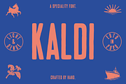 Kaldi Font Family, a Sans Serif Font by Hemphill Co (Thumbnail 1 of 14)