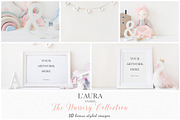 Frame mockup bundle - nursery, a Print Template by L'Aura Studio (Thumbnail 2 of 9)