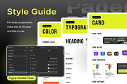 Padel Booking & Shopping App UI Kit, an UI Kit Template by Creative Perspective (Thumbnail 4 of 6)