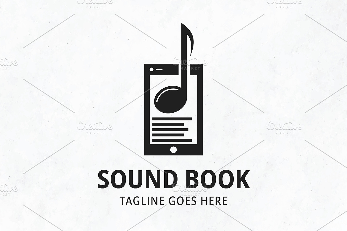 Sound Book - Audiobook Logo, a Branding & Logo Template by Creattlle (Photo 2 of 3)