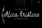 Alica Kristine | Monoline, a Script Font by BringTypeStudio (Thumbnail 1 of 7)