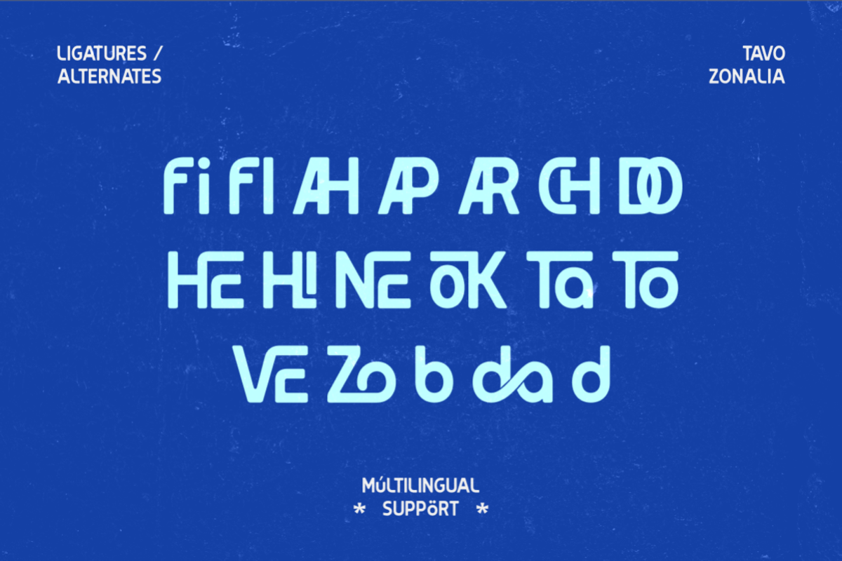 Tavo Zonalia Rounded Sans Serif Font, a Sans Serif Font by Rasio Studio (Photo 4 of 7)