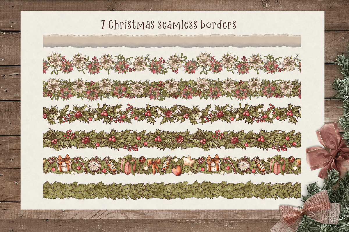 Christmas Vintage Snowmen, a Decorative Illustration by Otry Art (Photo 10 of 17)