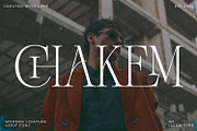 Chakem - Modern Ligature serif Font, a Serif Font by Issam Type (Thumbnail 1 of 12)