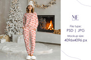 Women’s Pajama Mockup Adult Loungew, a Mockup by Mie Mockup Studio (Thumbnail 4 of 7)