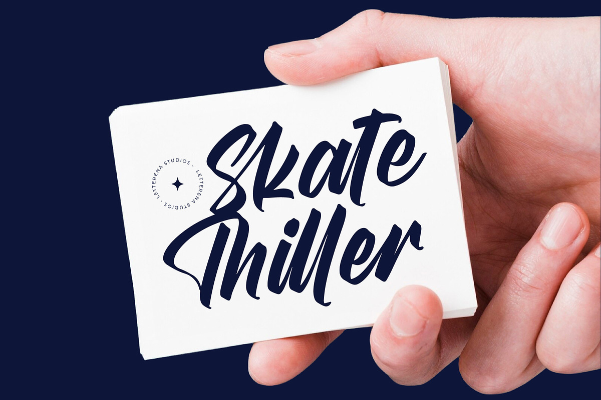 Duster Nighty Bold Handwritten Fon, a Script Font by Letterena Studios Script (Photo 12 of 20)