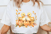 Watercolor Autumn Farm Clipart, an Illustration by Libby Wishes (Thumbnail 3 of 6)