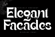 Elegant Facades - Modern Sans Font, a Sans Serif Font by 177Studio (Thumbnail 1 of 8)