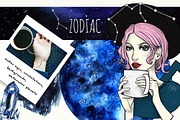 Zodiac collection, an Illustration by Scarlet Heath Art (Thumbnail 1 of 11)