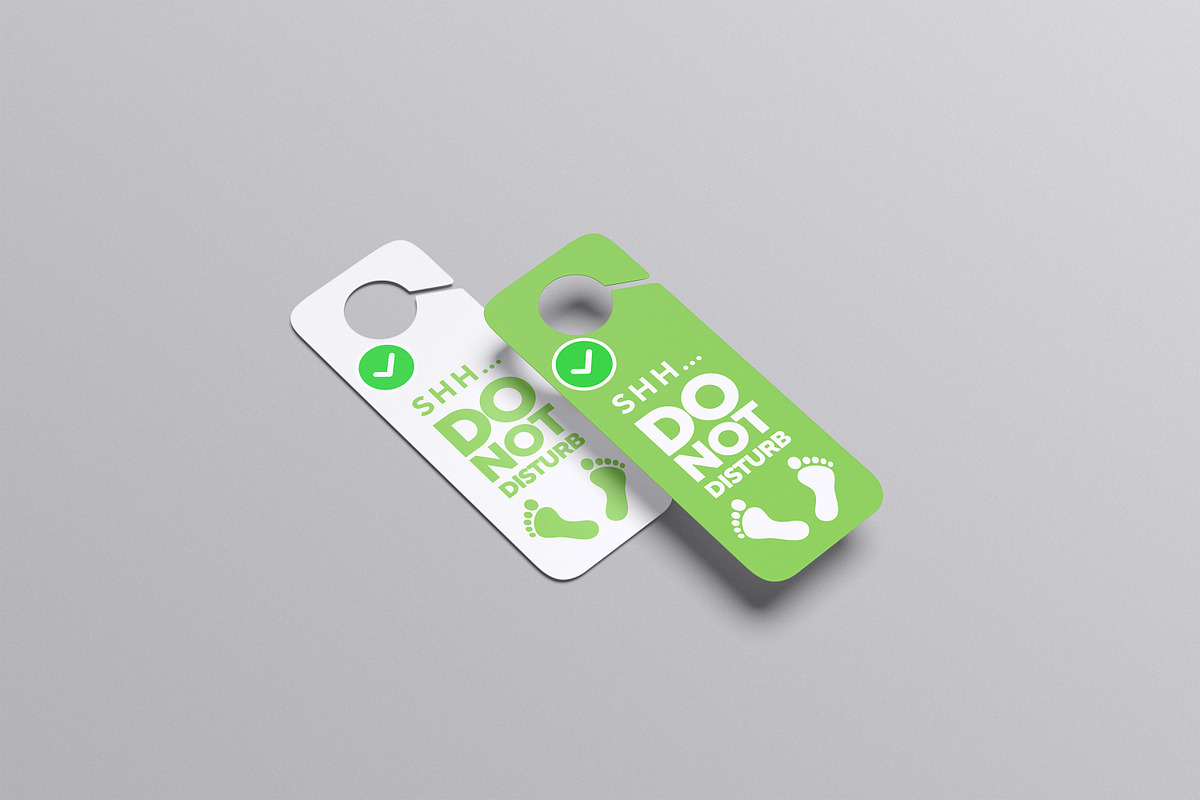 High Quality Door Hanger Mockup, a Product Mockup by Afif_studio (Photo 4 of 5)