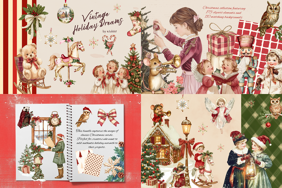 Christmas Set Mega Bundle, an Object Graphic by JulsIst (Photo 4 of 6)
