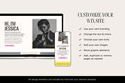 MIMOSA | Wix Website Template, a Wix Template by Fourteen Creative Co. (Thumbnail 5 of 8)