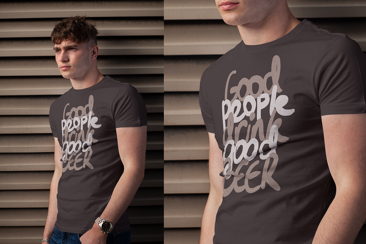 Men's T-shirt Mock-up, a Shirt Mockup by Mint Pixels (Photo 6 of 7)