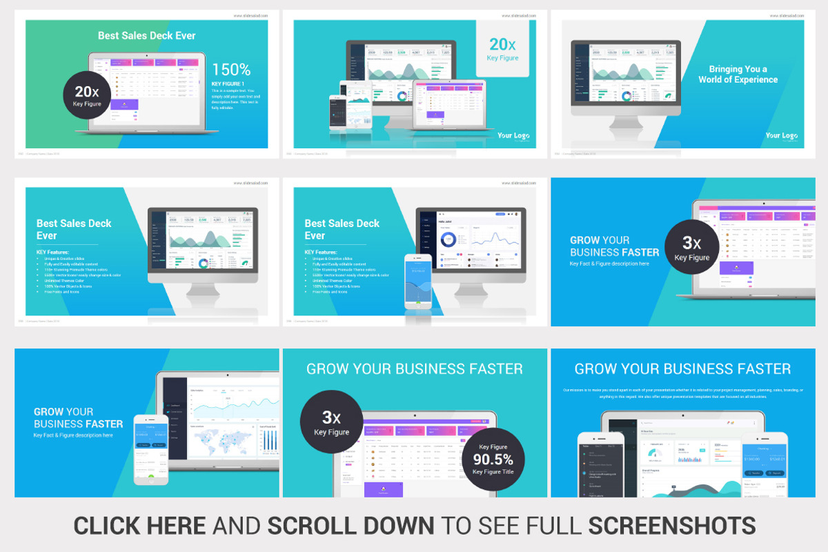 Investors PowerPoint Pitch Decks, a Presentation Template by SlideSalad (Photo 45 of 52)