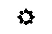 Gear & Cogwheel Silhouette Vector Bu, an Illustration by jahid234 (Thumbnail 5 of 51)