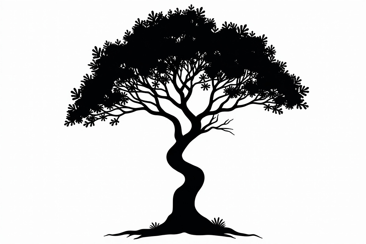 Wild Forest Tree Clipart Set, an Illustration by balal (Photo 10 of 20)