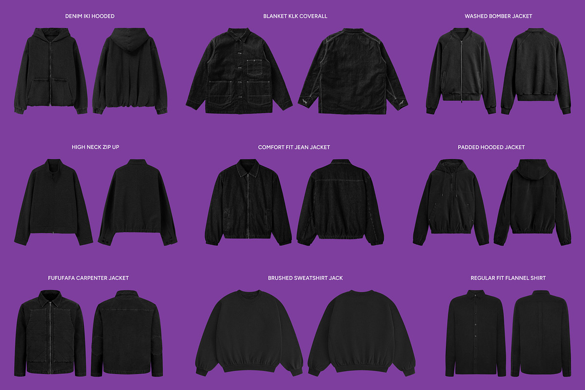 Realistic Clothing Photoshop, a Hoody Mockup by AtelierDuVow (Photo 4 of 10)