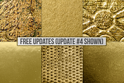 Gold Foil Textures, Gold Backgrounds, a Texture Graphic by Paper Element (Thumbnail 12 of 66)