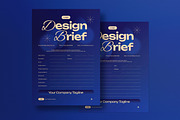 Design Brief US Letter, a Flyer Template by graphicook (Thumbnail 1 of 2)