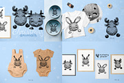 KIDS BUNDLE 4 IN 1, an Animal Illustration by tata_ota (Thumbnail 3 of 5)