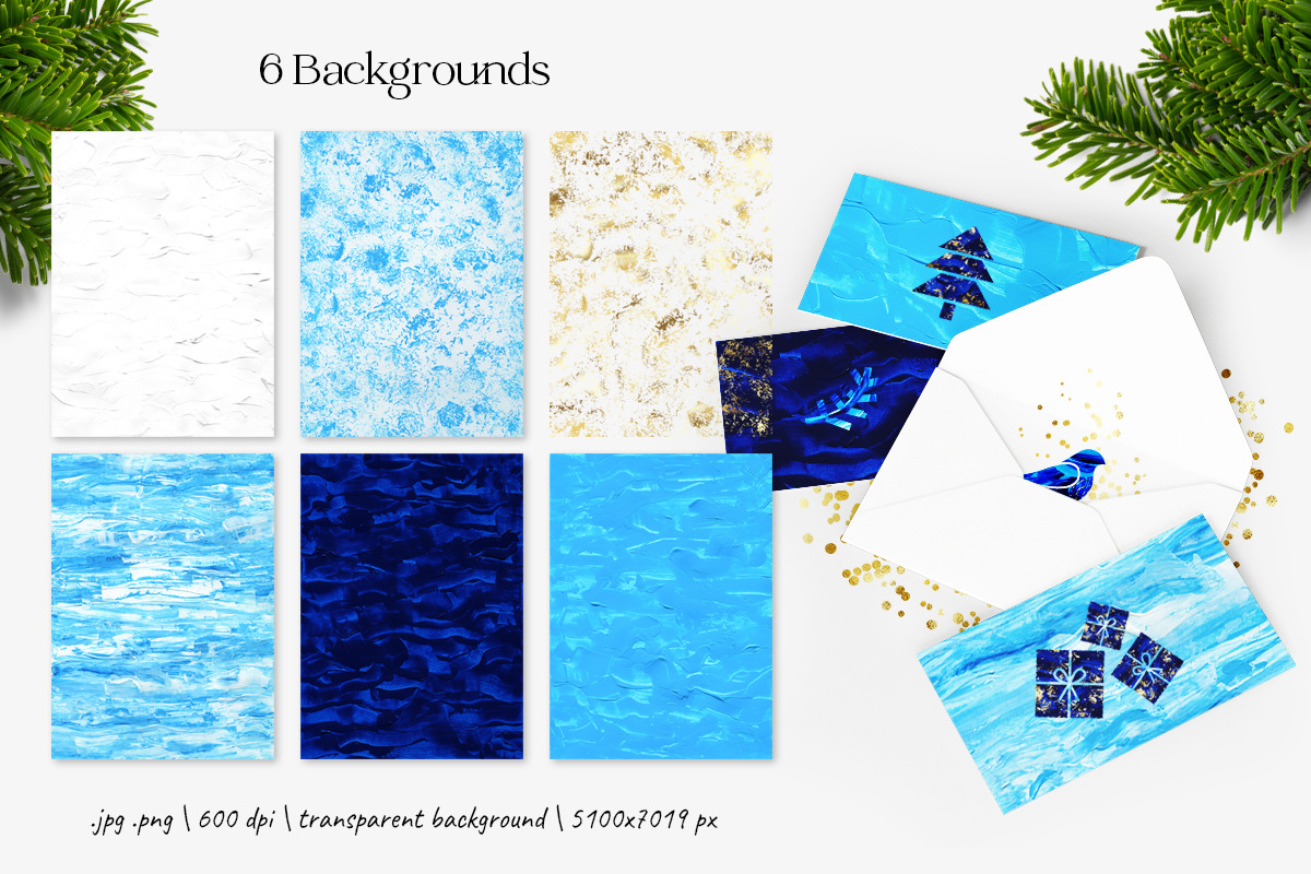 Abstract acrylic. Winter collection, an Object Graphic by Julie&Taily (Photo 25 of 30)