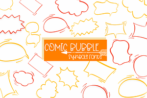 Comic Bubble |Symbols Fonts
