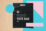 Urban Tote Bag, a Merchandise Mockup by Clint English (Thumbnail 1 of 5)