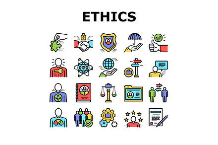 Business Ethics Moral Collection, an Industrial Photo by pikepicture