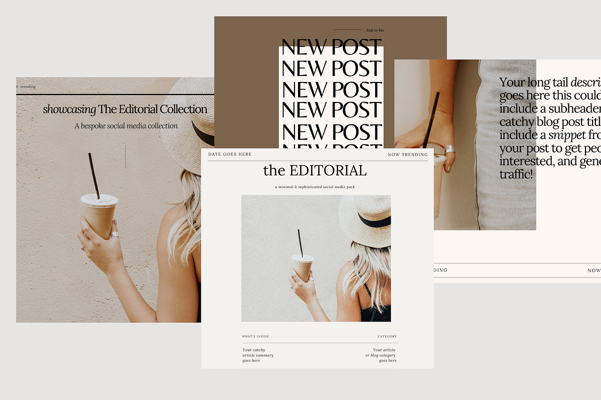 Editorial Instagram Template, a Device Mockup by Le Maison Bohem (Photo 10 of 11)