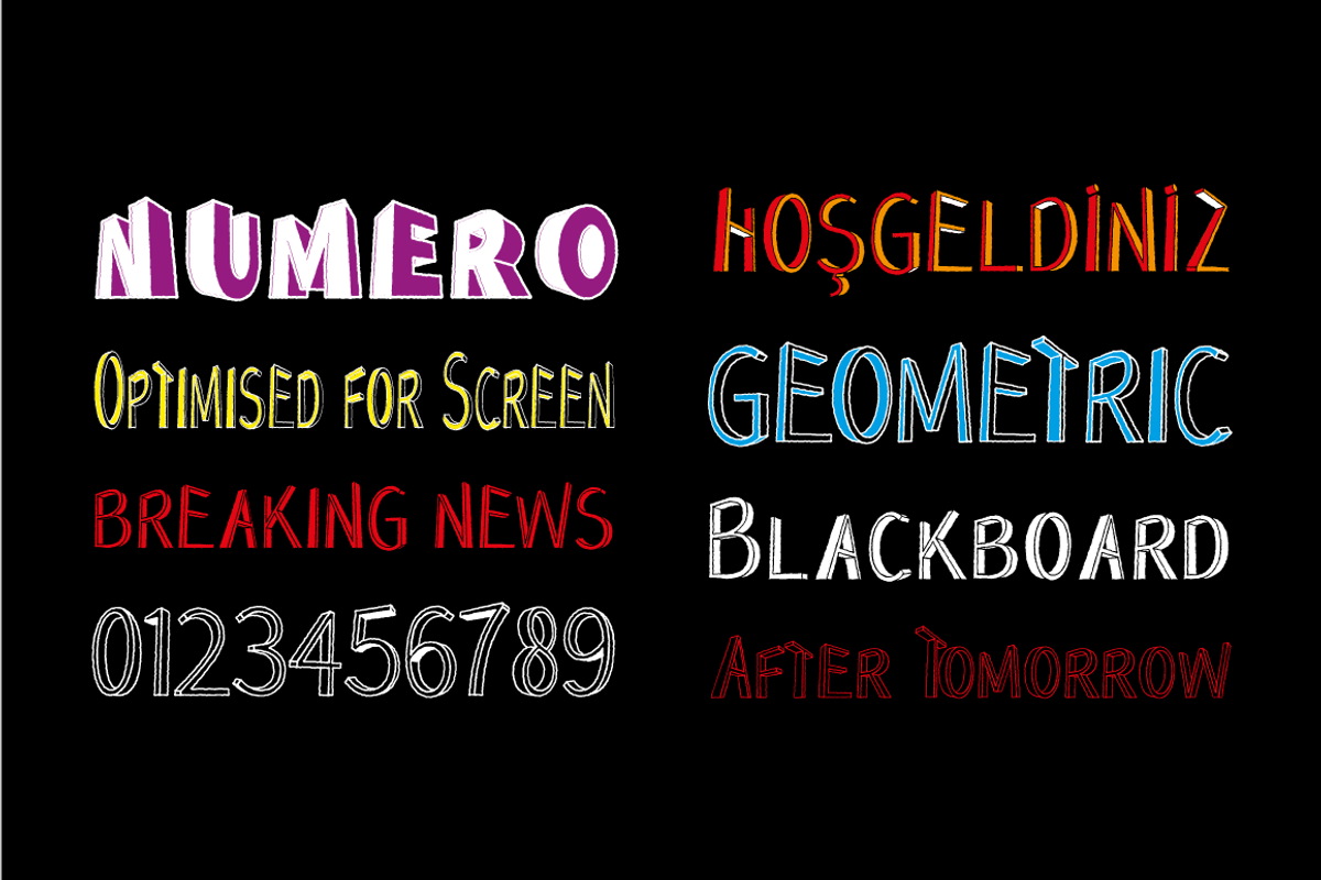 Perspective Sans, a Sans Serif Font by BULENT YUKSEL (Photo 10 of 11)