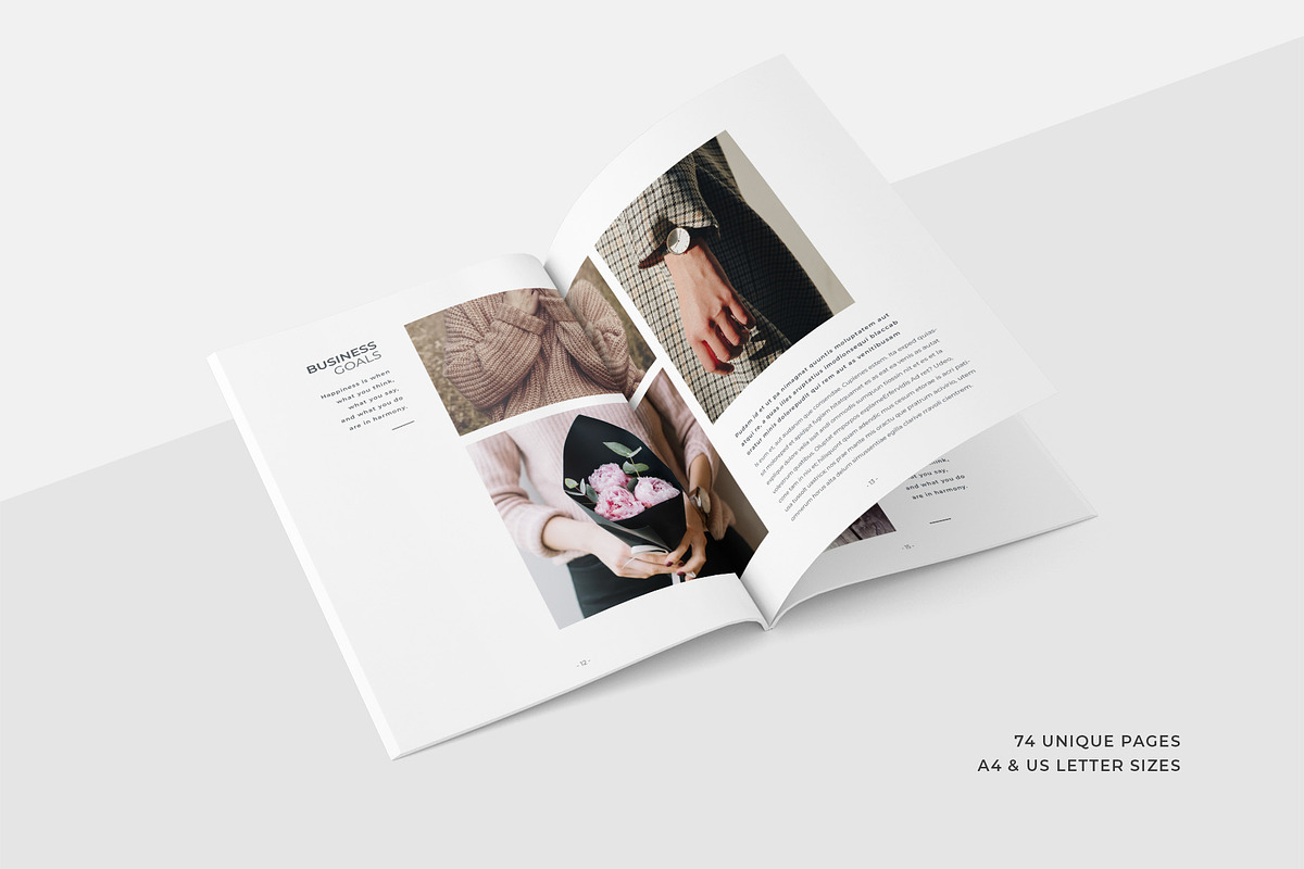 Hickory Proposal Template, a Brochure Template by Studio Sumac (Photo 2 of 8)