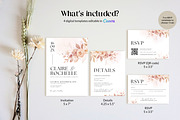 Terracotta Wedding Invite Template, an Invitation Template by Cottontail Paper Shop (Thumbnail 4 of 7)