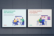 60 Work Flat Illustrations, a Work Illustration by Prosymbols (Thumbnail 4 of 9)