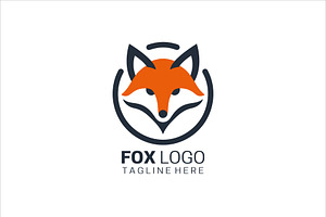 Fox Head Logo Design, a Branding & Logo Template by Vectorium Studio