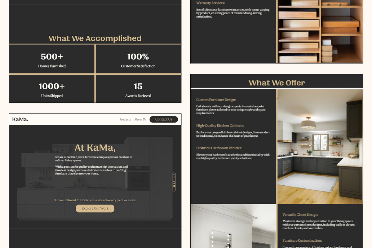 KaMa - Business Framer Template, a Landing Page Template by THdesign (Photo 4 of 4)