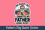 Father's Day PNG Sticker Design Set, an Object Graphic by FiveStarCrafting (Thumbnail 4 of 17)