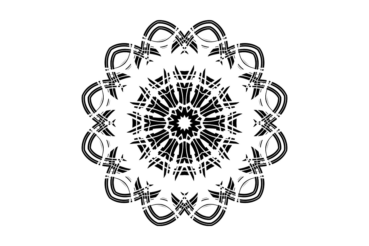 Premium Mandala Illustration Pack, a Decorative Illustration by NJ Himel (Photo 82 of 101)