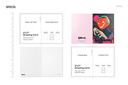 Halloween Pumpkin 5x7 Card Template, a Card Template by creatsy5 (Thumbnail 2 of 5)