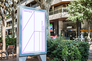 Barcelona City Outdoor Poster Mockup, an Advertising Mockup by M-up (Thumbnail 2 of 2)