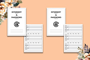 Password Logbook Kdp Interior, a Stationery Template by Hurairagraphics (Thumbnail 2 of 3)