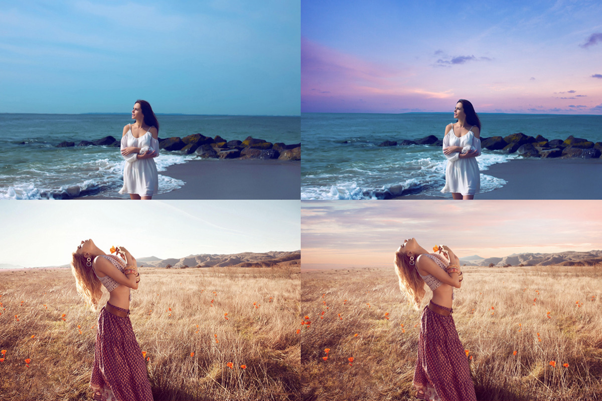 Dreamy Pastel Sky Overlay, an Object Graphic by VligCreativeStudio (Photo 3 of 4)