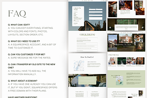 Airbnb Website Squarespace Template