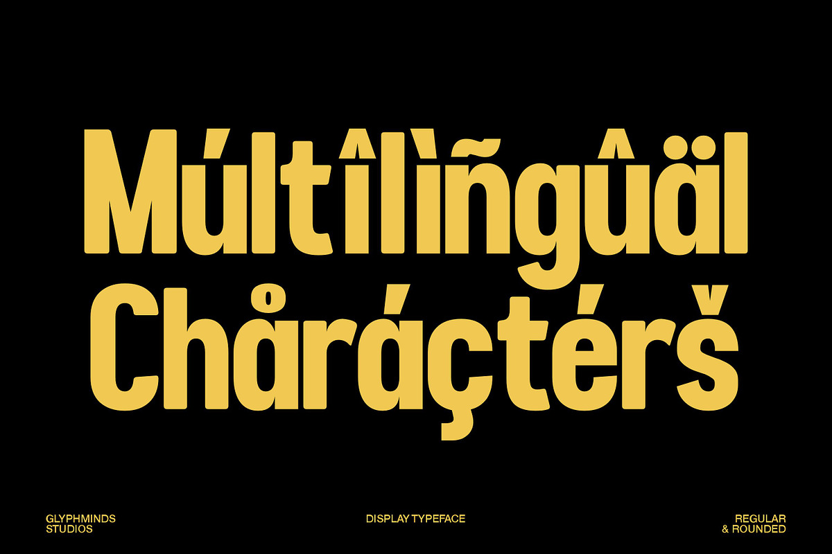 Readfine - Display Typeface, a Sans Serif Font by Glyphminds Studios (Photo 9 of 10)