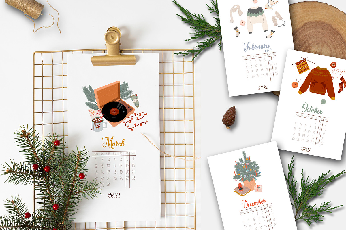 Christmas Mood, a Seasonal Illustration by Mio Buono (Photo 8 of 23)