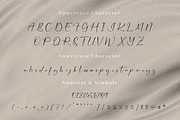 Cicaero, a Script Font by Integritype Studio (Thumbnail 9 of 15)