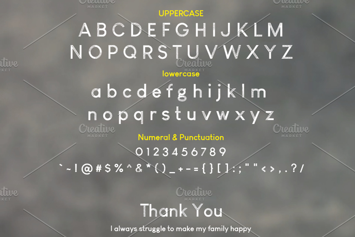 Asolola, a Sans Serif Font by da_only_aan (Photo 4 of 4)